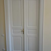 unusual decoration of interior doors with your own hands picture