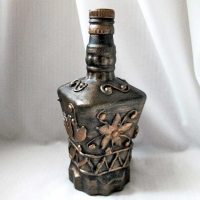 unusual bottle design for room style picture