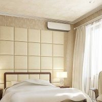 light decor of the apartment with wall panels picture
