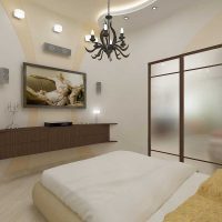 bright bedroom interior photo