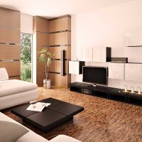 luminoso design soggiorno in stile moderno foto
