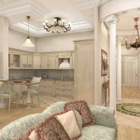 beautiful design bedroom in greek style picture