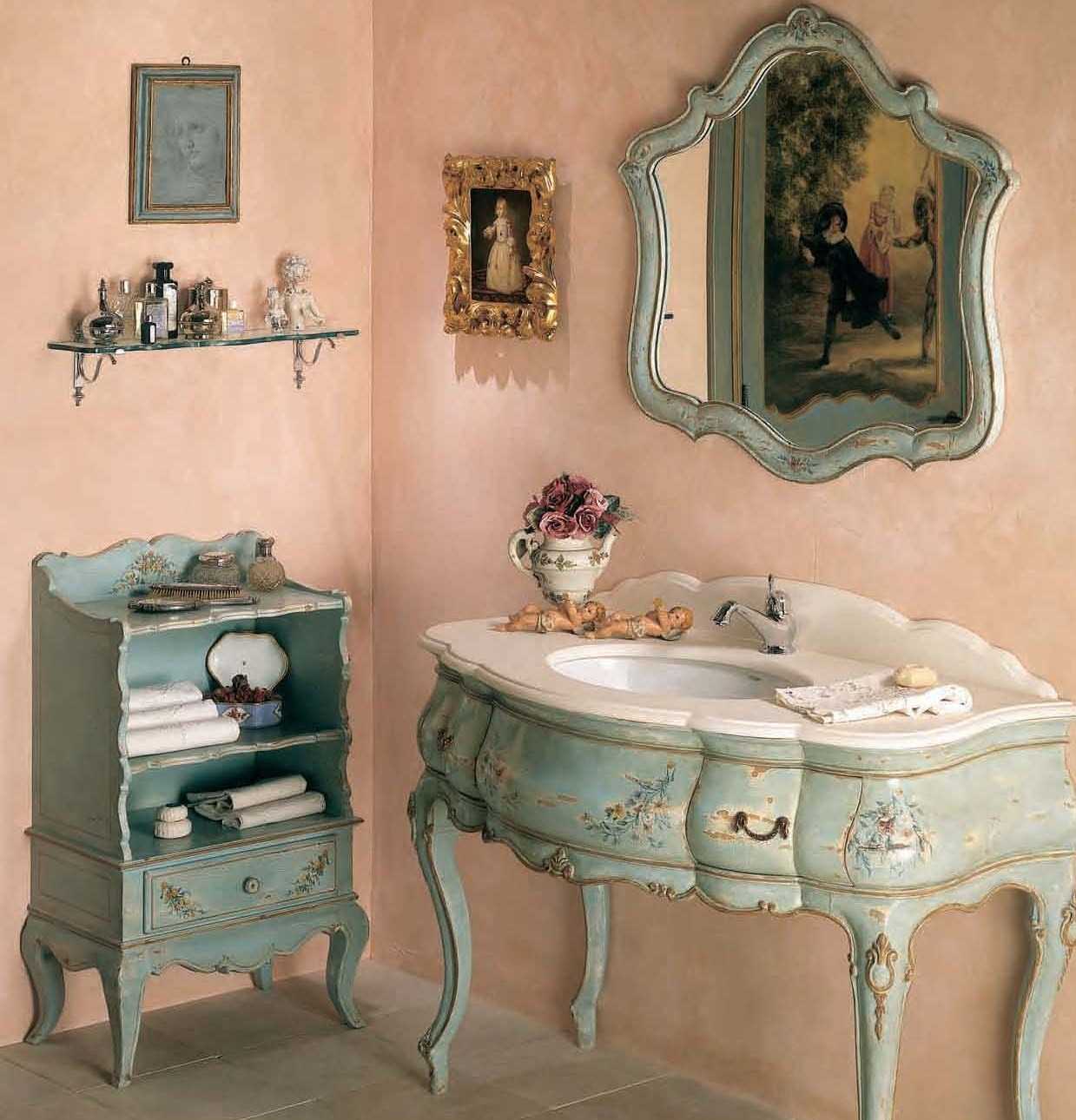 insolita sala di decorazione d'interni in stile provenzale