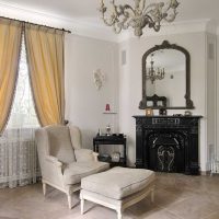 intérieur de salon d'origine de style provençal