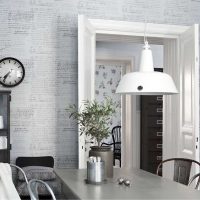 a combination of light gray in the interior of the apartment picture
