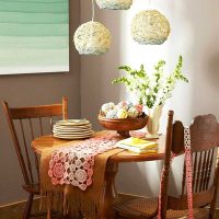 do-it-yourself lampshade decoration