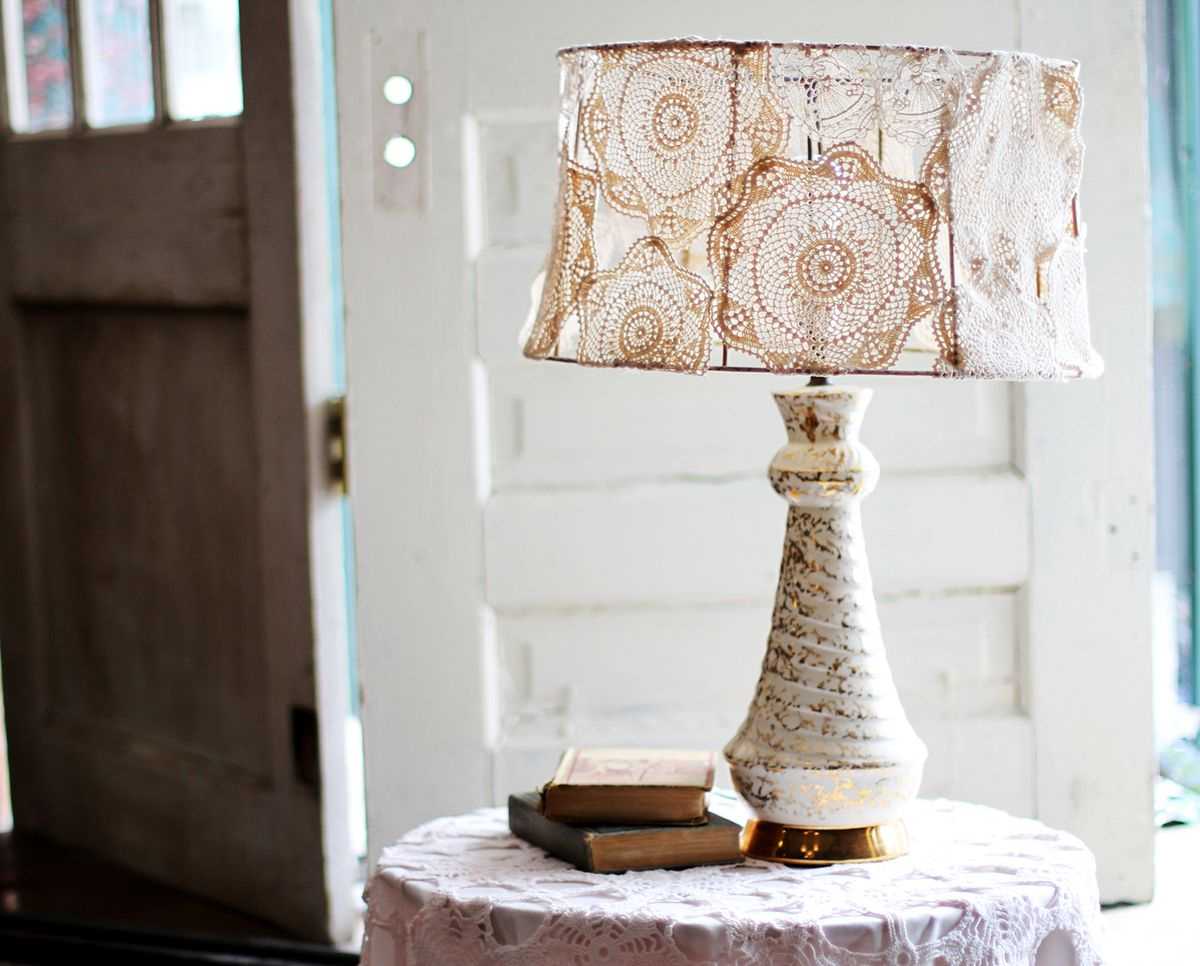 do-it-yourself lampshade
