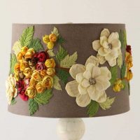 abat-jour décoration lumineuse matériaux improvisés photo