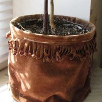 option of beautiful decoration of pots picture