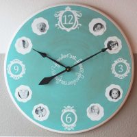 gražios „pasidaryk pats“ laikrodžio dekoravimo nuotraukos idėja