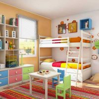 idea of ​​a bright decor of a child’s room picture