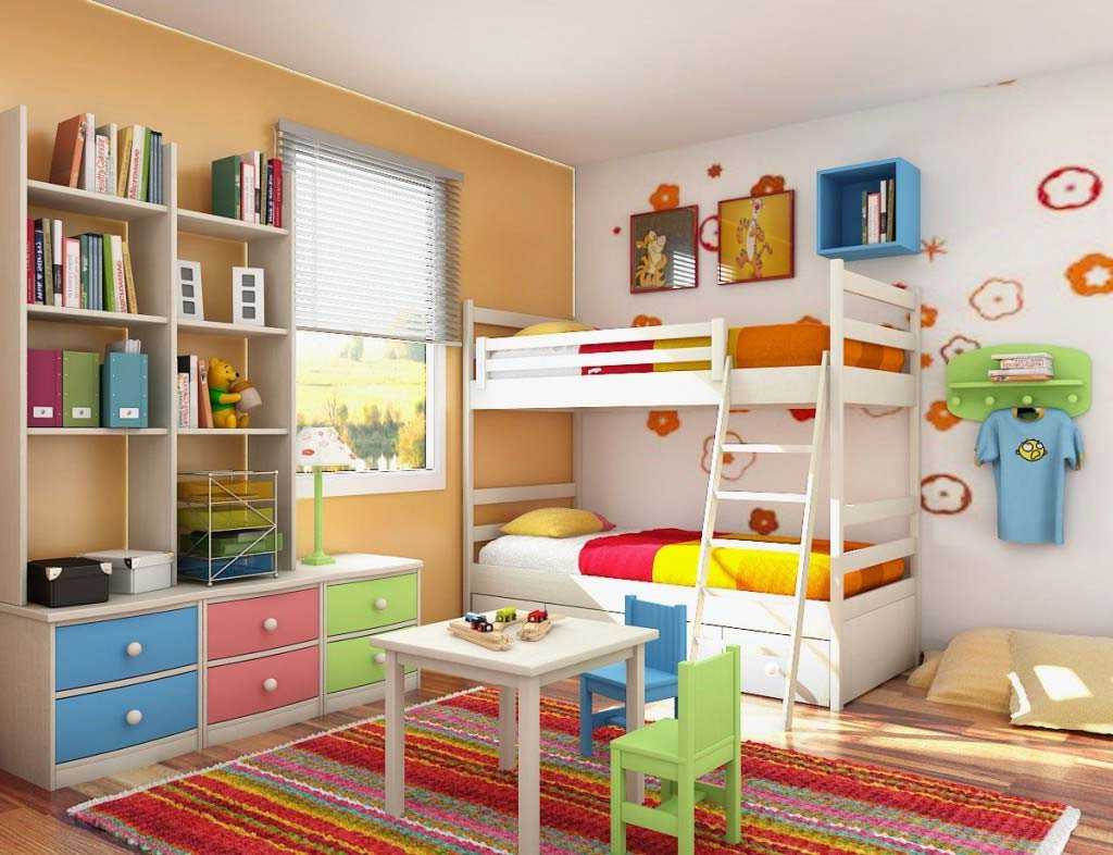 option for brightly decorating a nursery