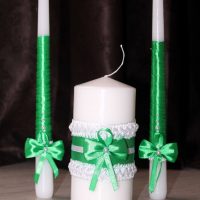 do-it-yourself version of beautiful decoration of candles picture