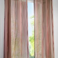 idea of ​​a bright decor of curtains photo