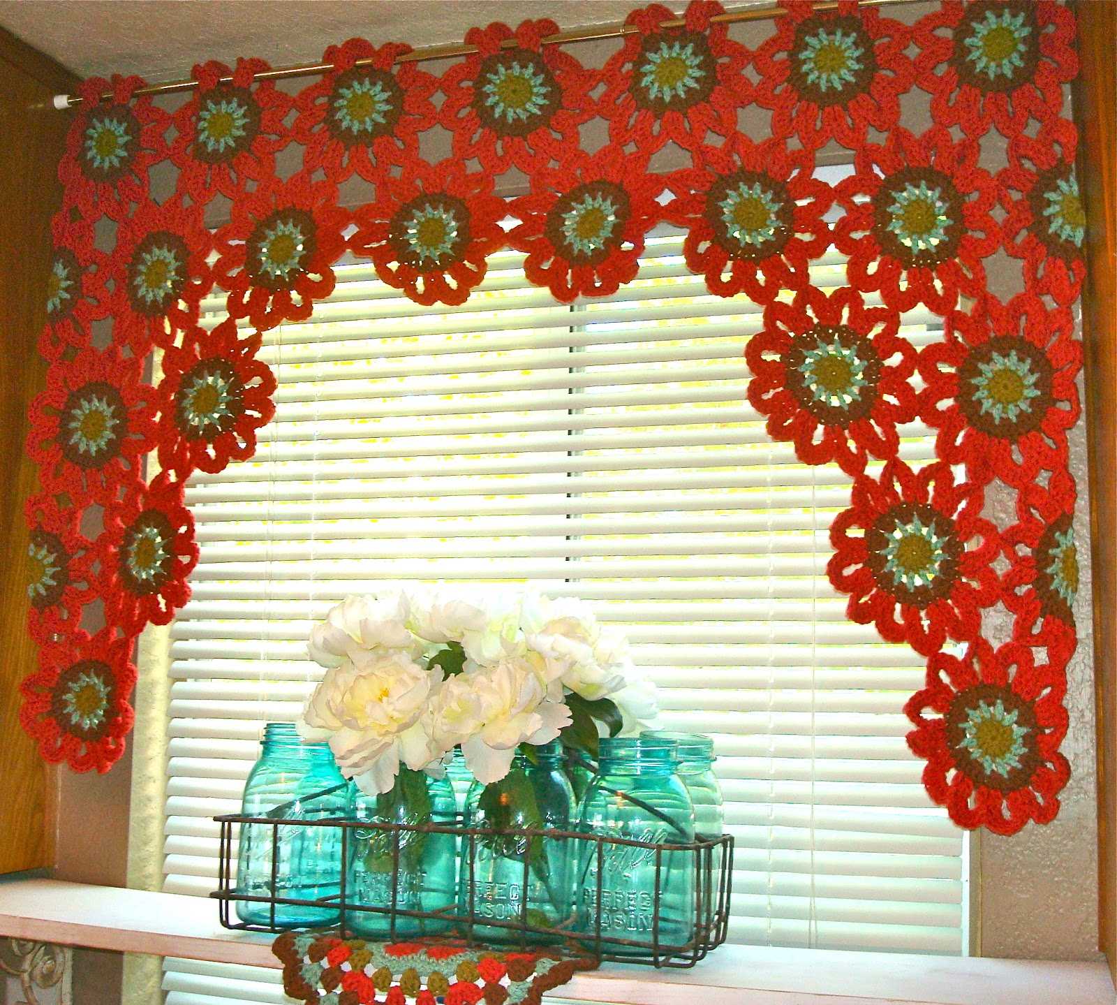 crocheted living room style covers