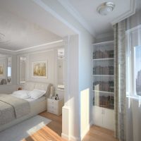 bright interior bedroom living room picture