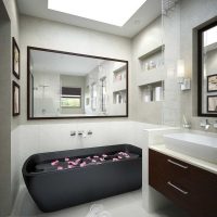 belle photo de design de salle de bain