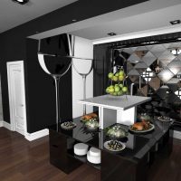 beautiful greek style kitchen interior picture