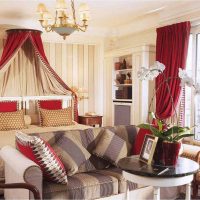 beautiful room decor in the style of empire photo