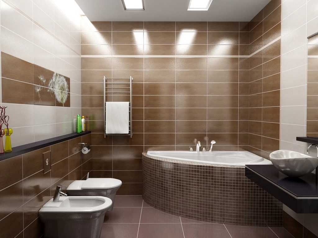 variant of the unusual design of the bathroom