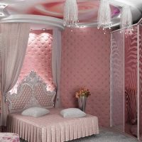 idea of ​​stylish decorating the design of the bedroom picture