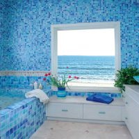 version of the bright style of the bathroom in the apartment picture