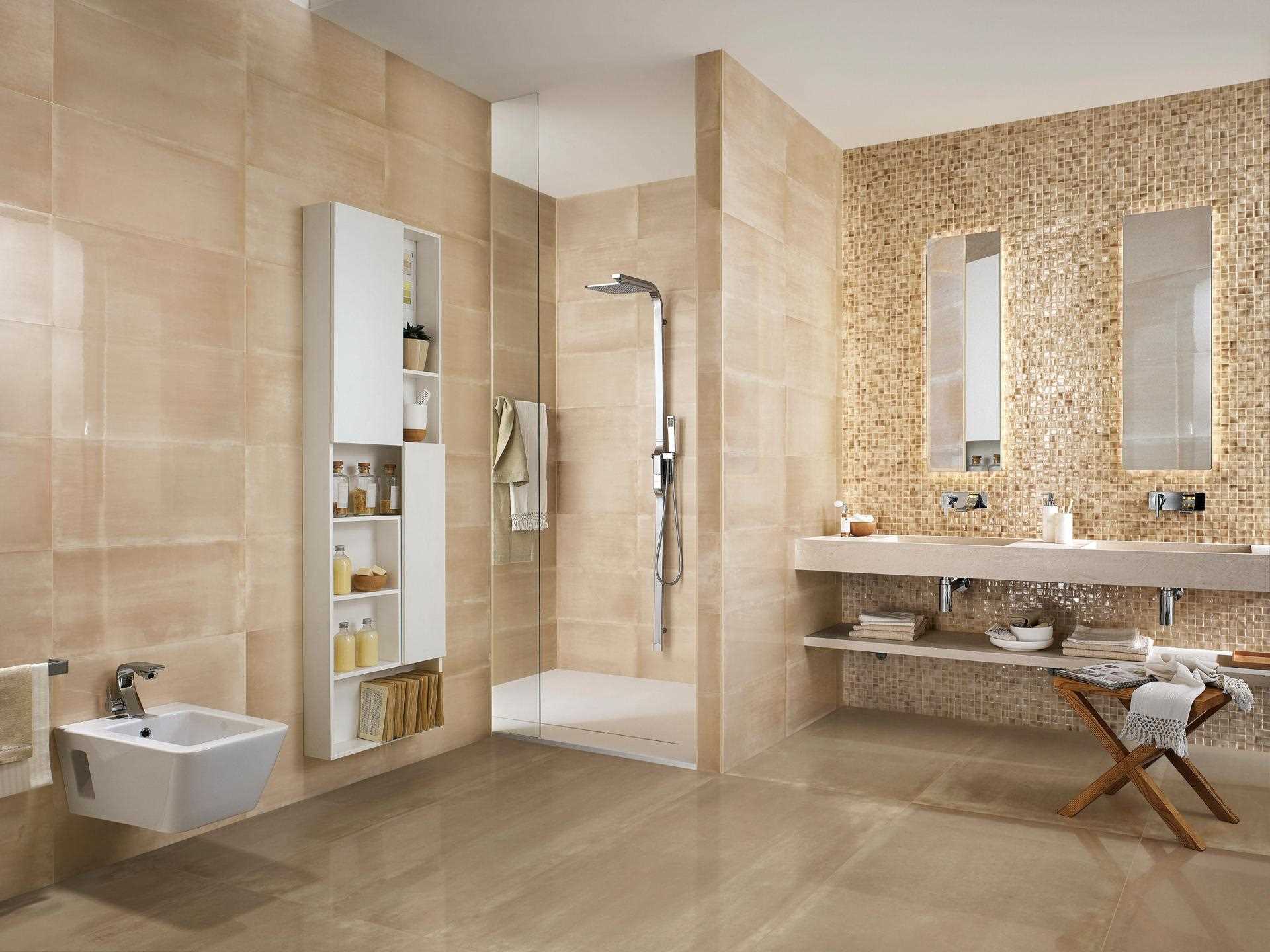 variant of a beautiful bathroom style