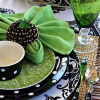variant of unusual table decoration photo