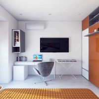 the idea of ​​a beautiful apartment design photo example
