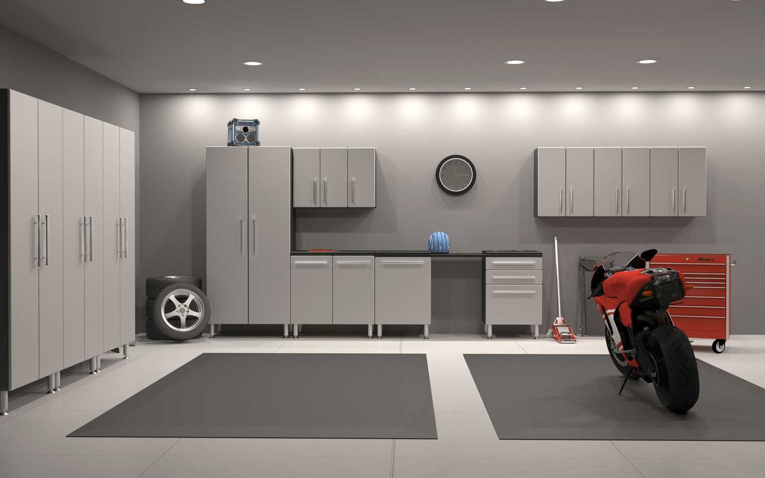 option of a functional garage interior