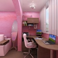 the idea of ​​a beautiful bedroom design for a girl picture