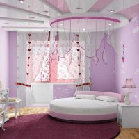the idea of ​​a beautiful interior room for a girl photo
