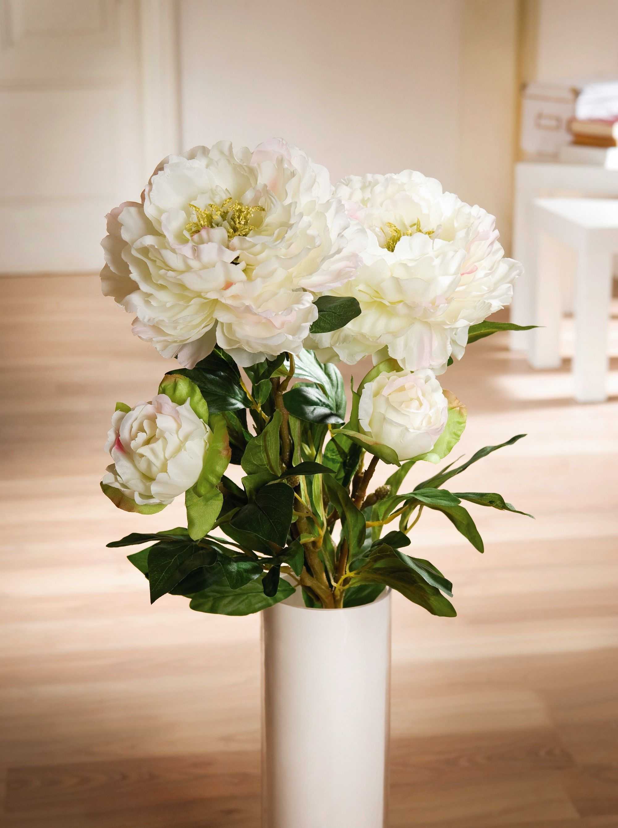 variante d'un beau vase intérieur avec des fleurs décoratives