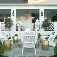 idea of ​​a beautiful style veranda picture