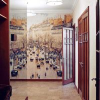 idea of ​​a beautiful photo corridor style