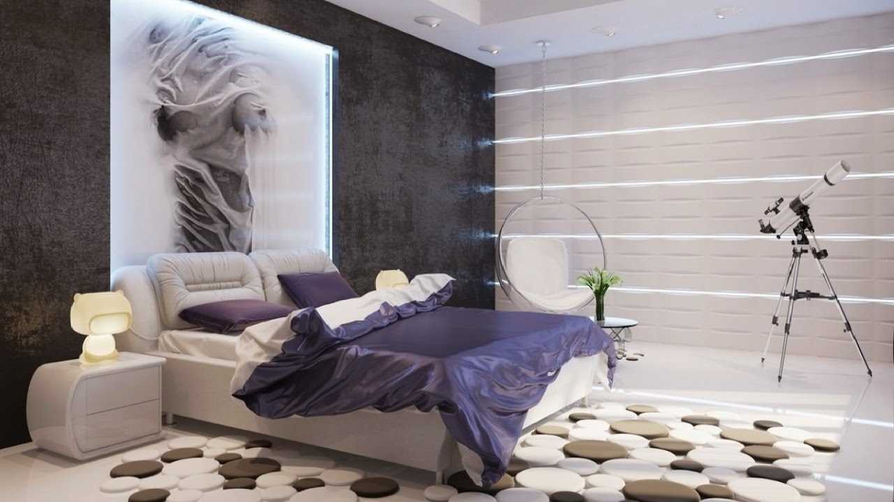variant of unusual bedroom style decoration