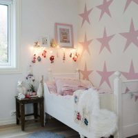 idea of ​​a colored interior room for a girl photo