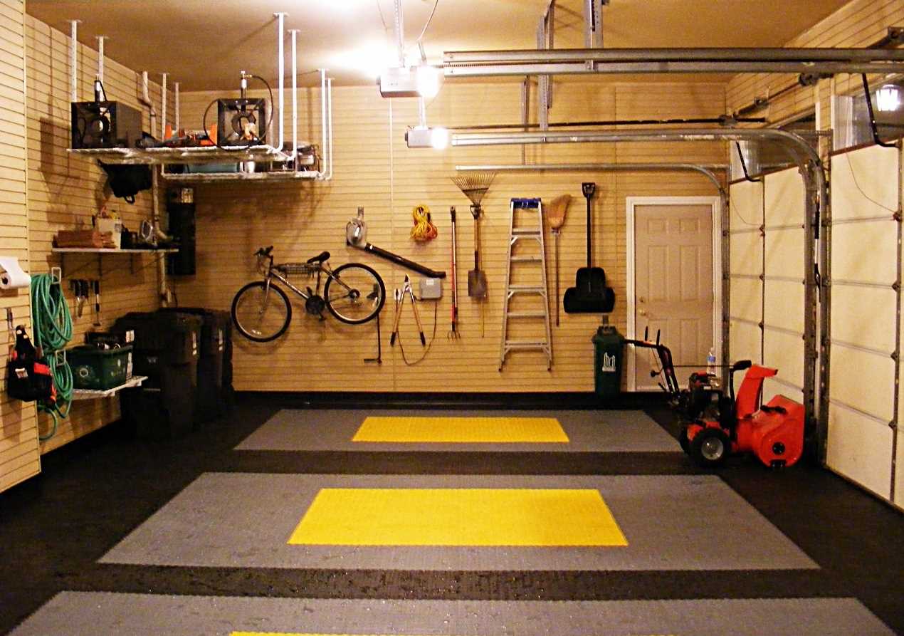 idea of ​​an unusual garage design