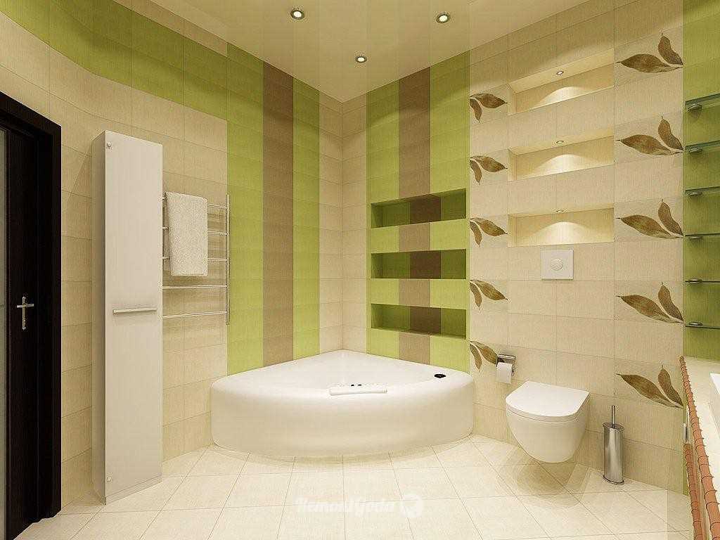 idea of ​​an unusual style of a bathroom