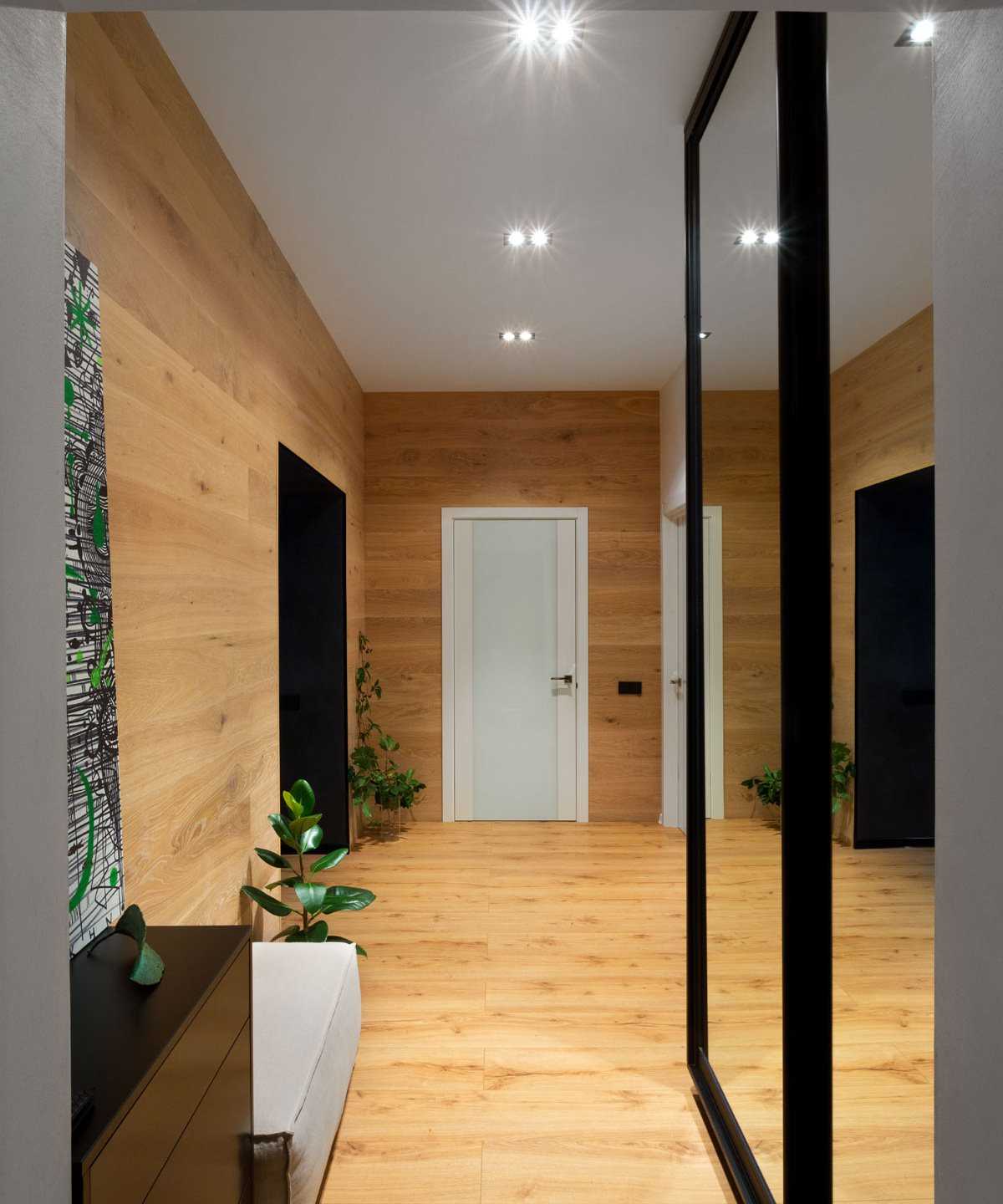 L'idée du design original d'une chambre dans un appartement de 3 pièces