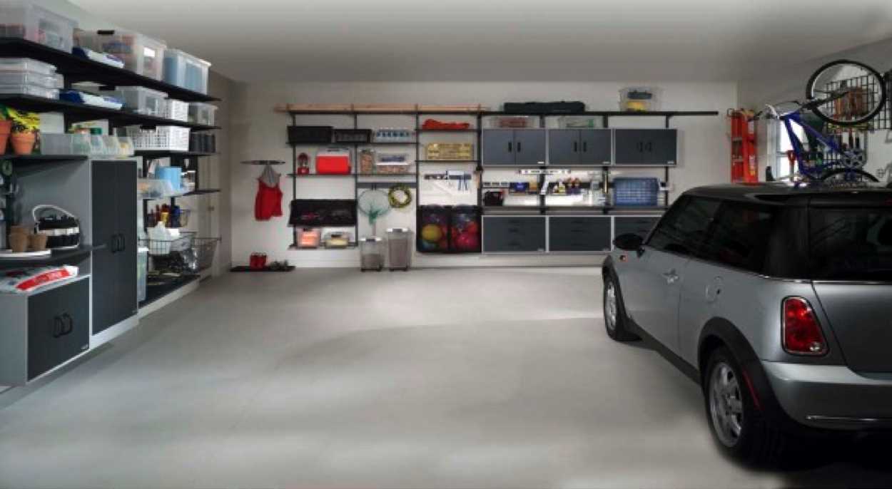 version of the original garage interior