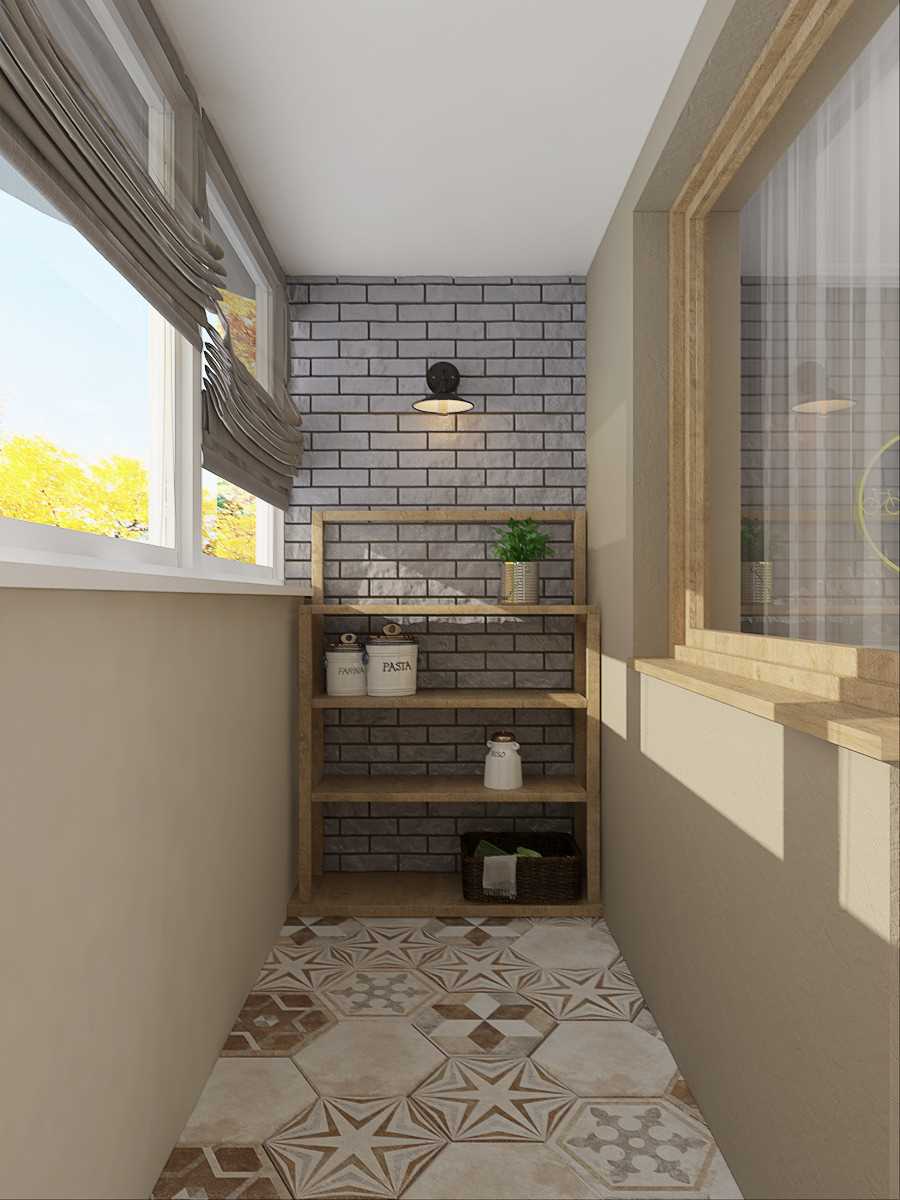 idea of ​​unusual design 2 room apartment