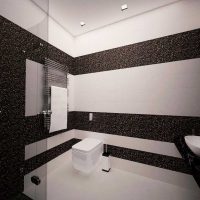 idea of ​​a beautiful interior of a white bathroom picture
