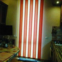 idea of ​​unusual decorative curtains in the interior of the room photo