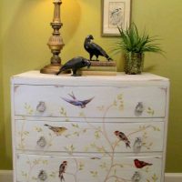 do-it-yourself furniture decoupage option picture