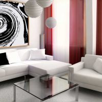version of the modern kitchen decor with sofa photo