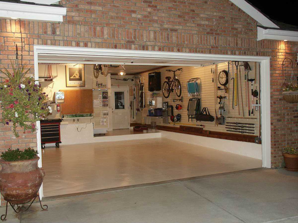 the idea of ​​an unusual garage style