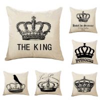 idea of ​​unusual decorative pillows in bedroom design photo