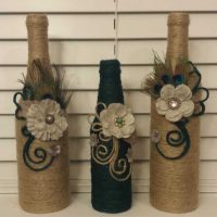 version of the original decoration of bottles with beads picture