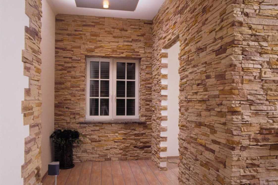 version of an unusual decorative stone in the design of the room